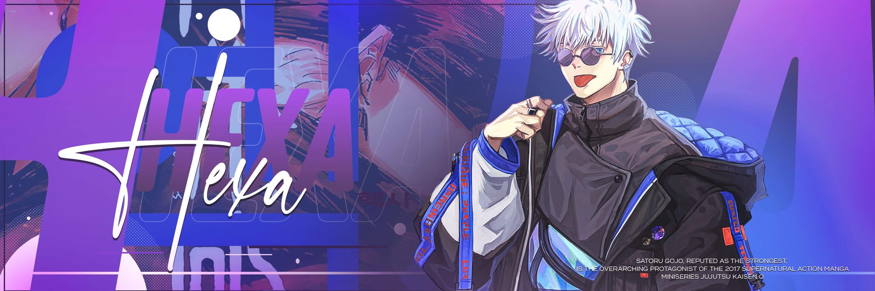 3000x1000 Jujutsu Kaisen S2 Gojo Satoru Banner by HexaTitan on Dribbble