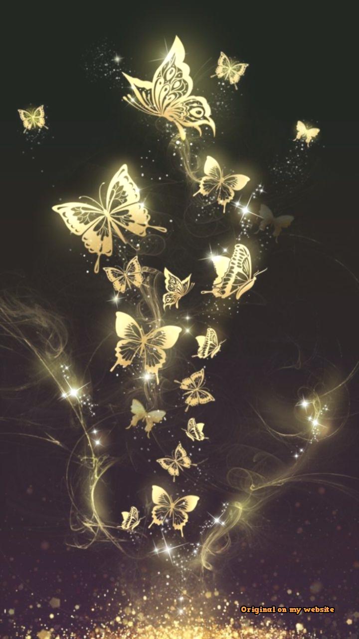 Gold and Black Butterfly Wallpapers Top Free Gold and Black Butterfly