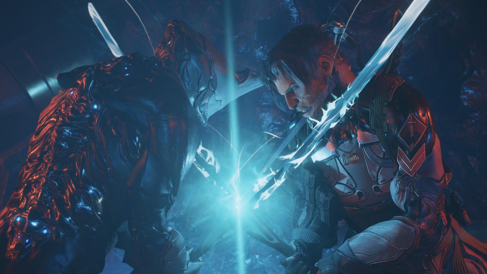 1920x1080 Warframe Battle
