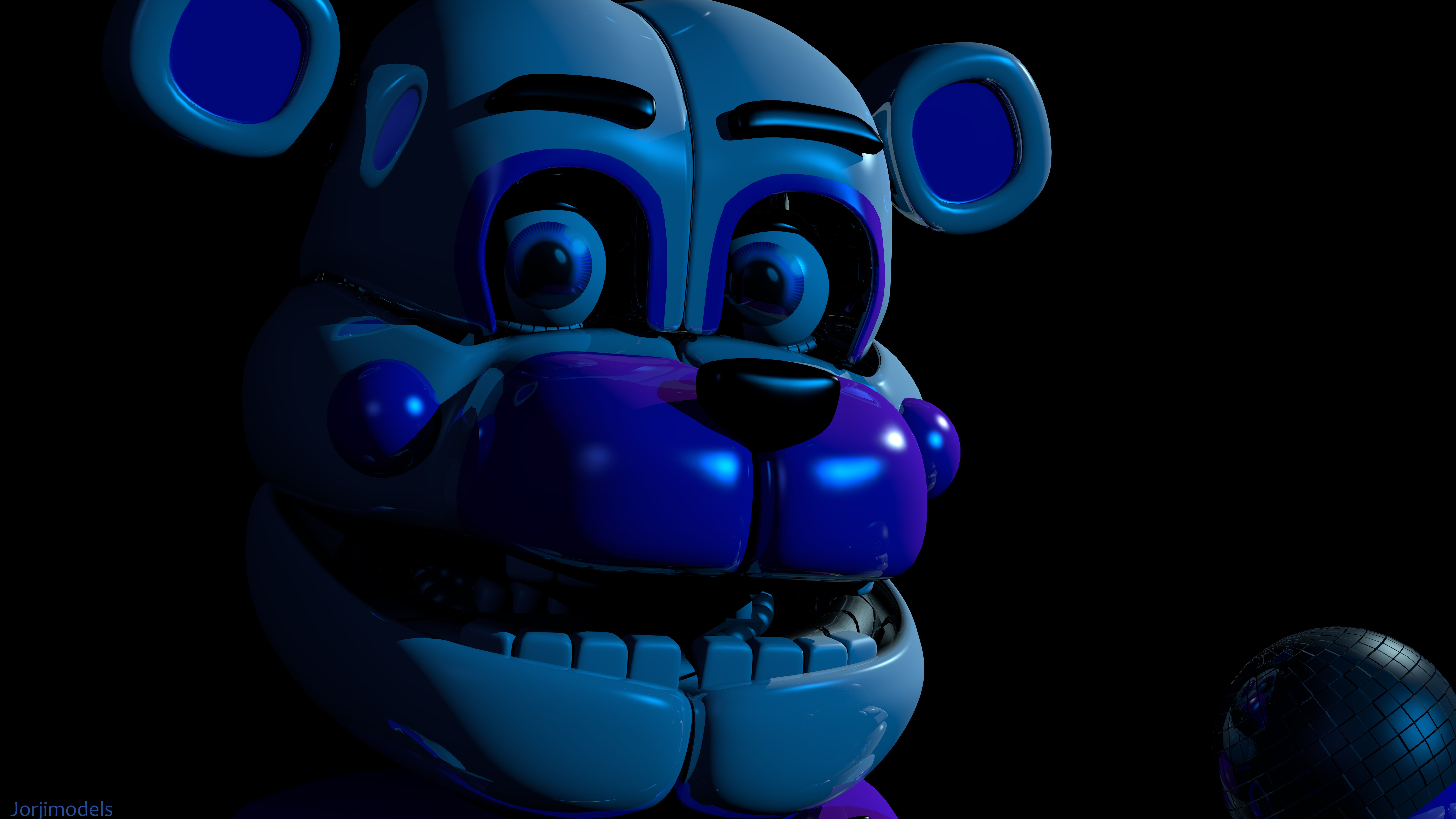 7680x4320 F. Freddy Five Nights at Freddy's Sister Location 4K 8K HD FNAF Wallpaper