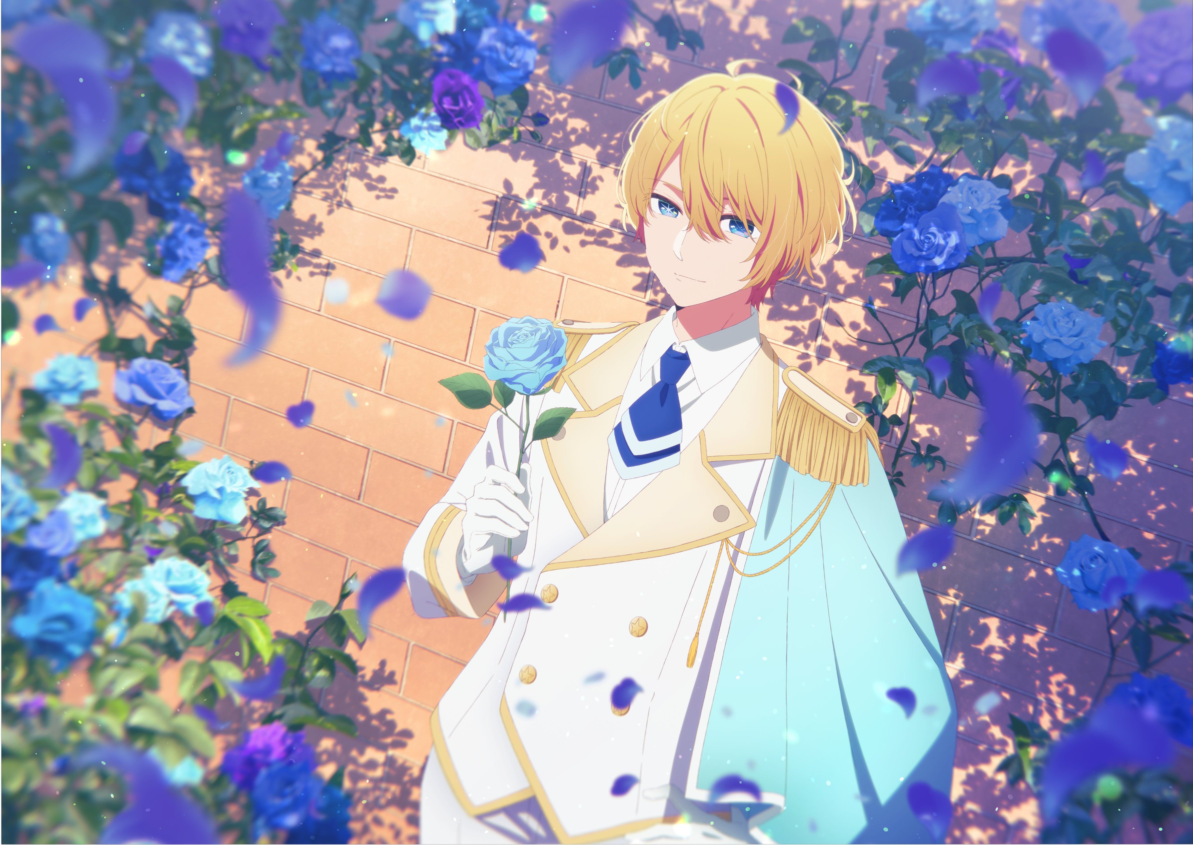 4096x2902 Aquamarine Hoshino in Bloom. Oshi no Ko 4K Ultra HD Anime Wallpaperx2902