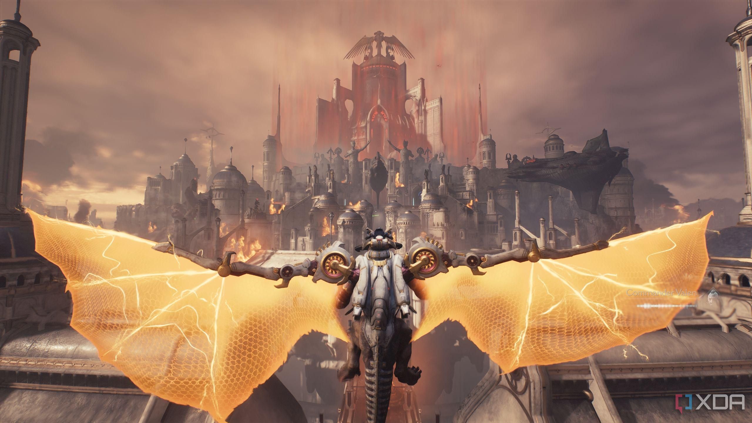 2560x1440 The Holy City of Aratum might be one of the best DOOM missions I've ever played