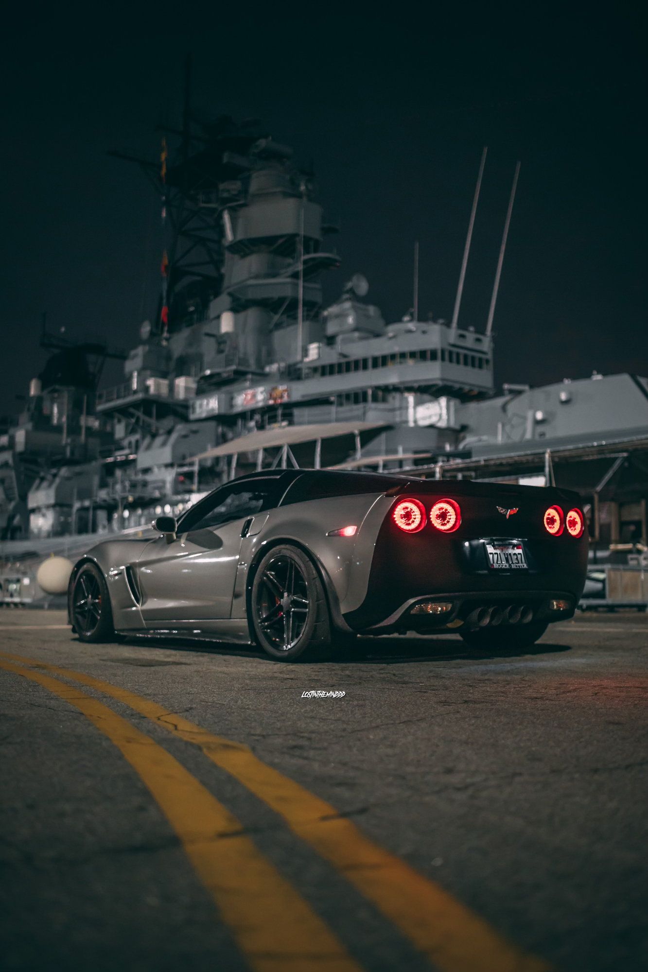 1333x2000 Chevrolet Corvette C6 iPhone Wallpaper