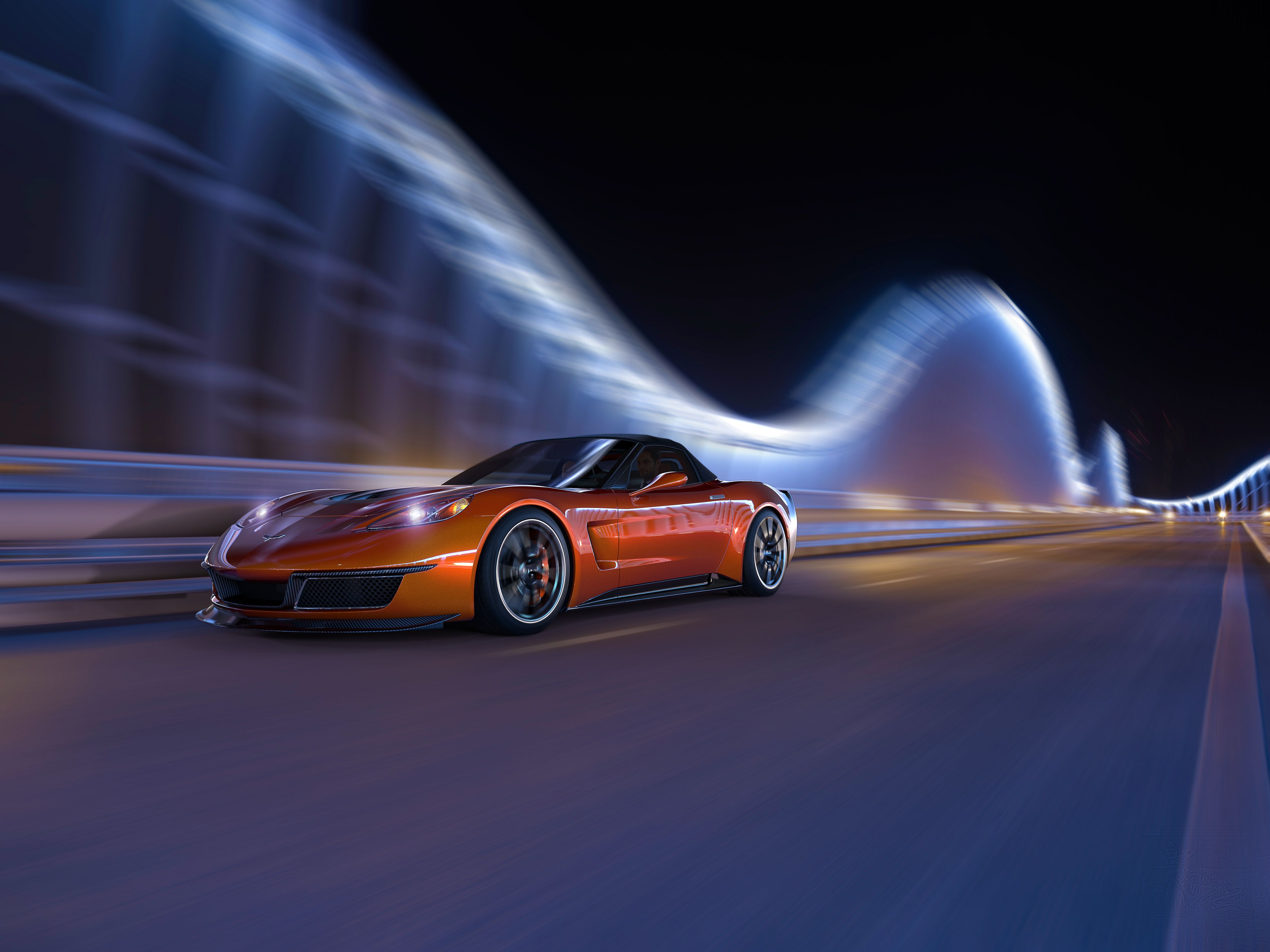 4500x3375 Desktop wallpaper: Chevrolet Corvette (C6), Vehicles, Chevrolet 4K free download for PC. 338463