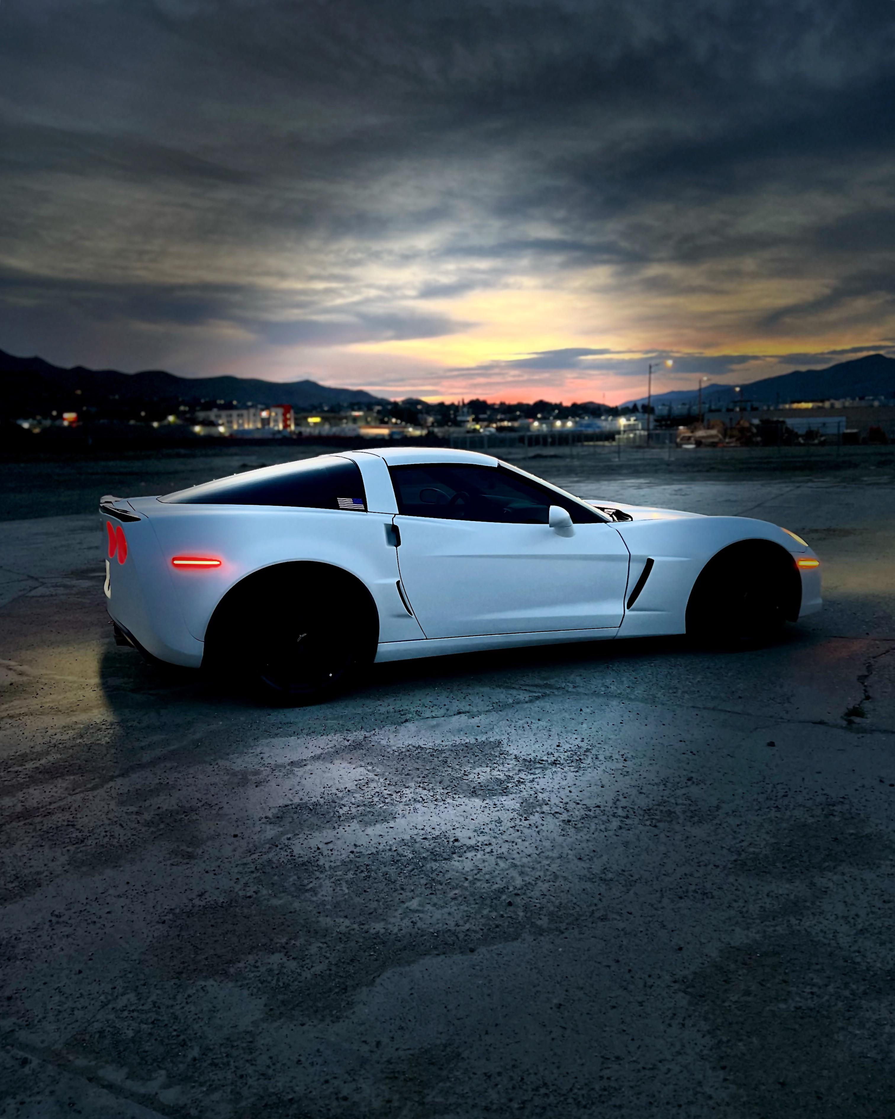 3024x3780 My Matte White C6 Corvette [3024x3780]