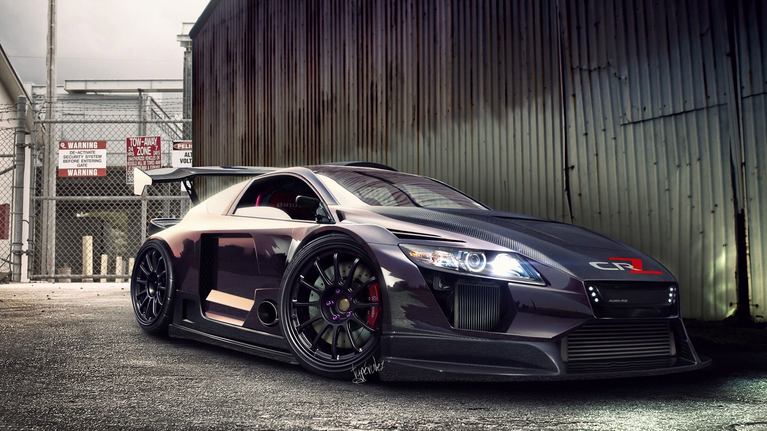 2560x1440 Luxury Black Tuner JDM Car HD JDM Wallpaper