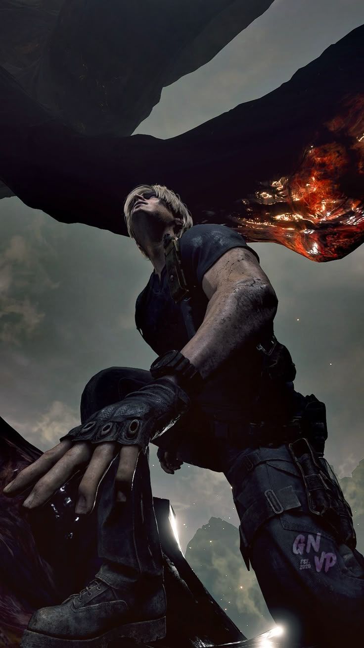 736x1308 leon kennedy resident evil 4 remake re4r