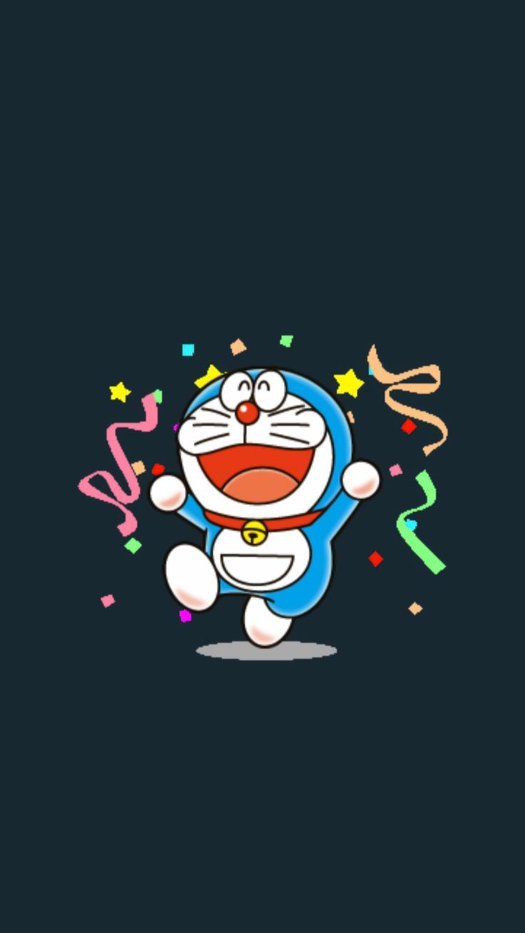736x1308 Black doraemon wallpaper. Doraemon birthday wallpaper, Cute walpaper, Animated