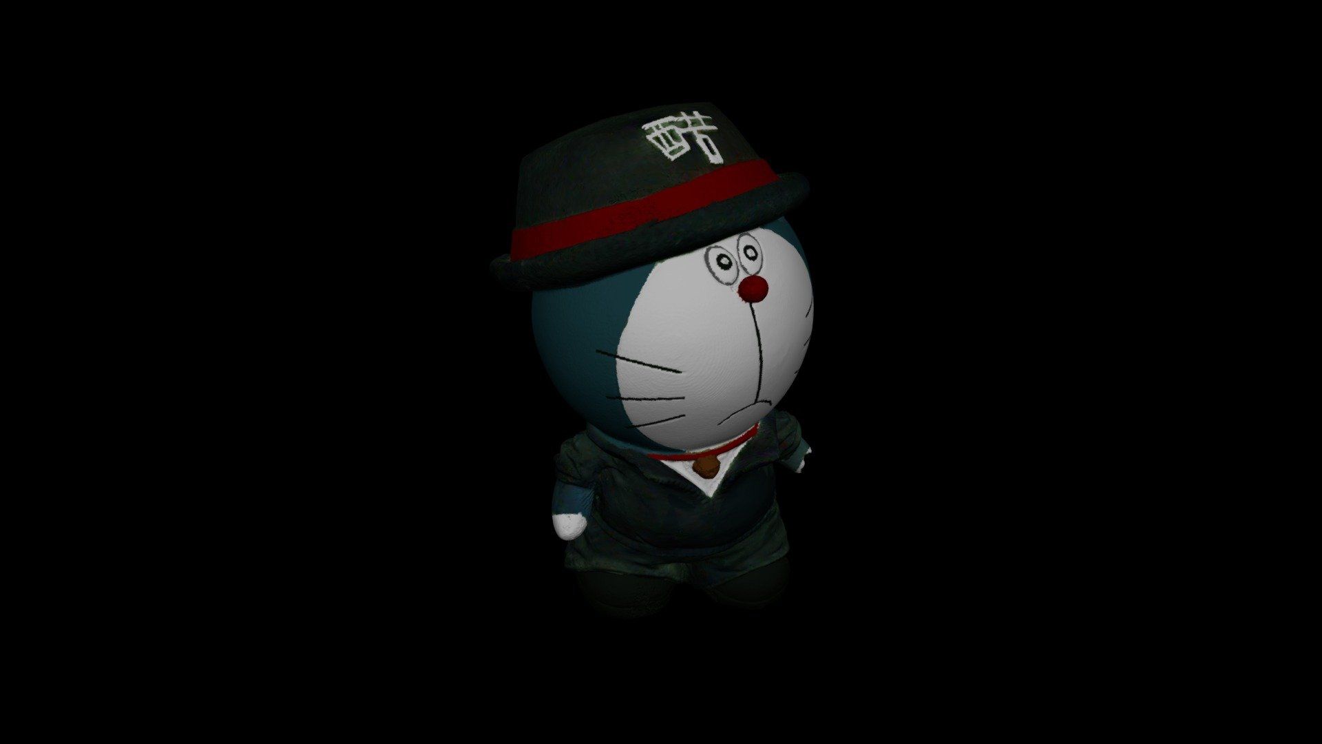 1920x1080 Doraemon Free 3D model by Thunk3D 3D Scanner [ebba0a9]