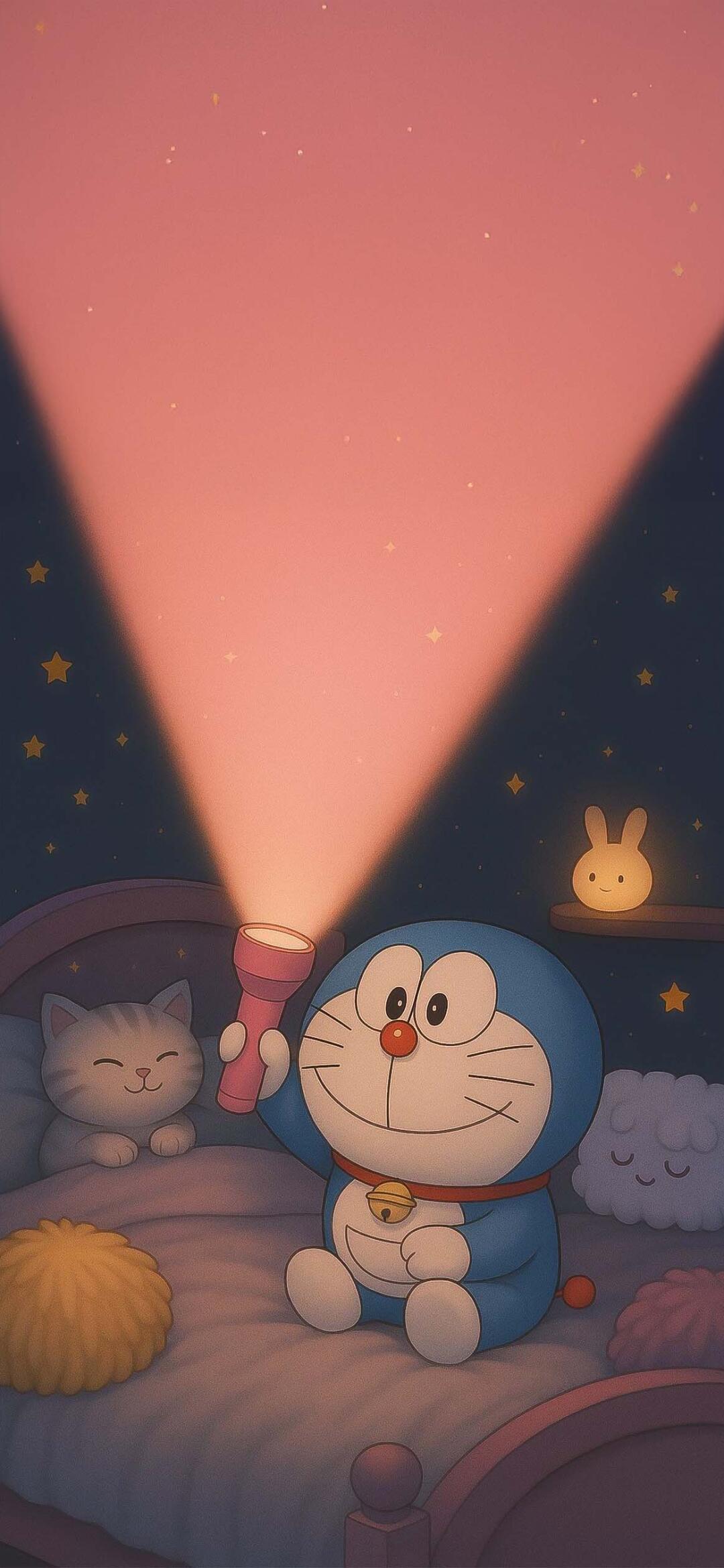 1080x2340 Doraemon Wallpaper 4K iPhone