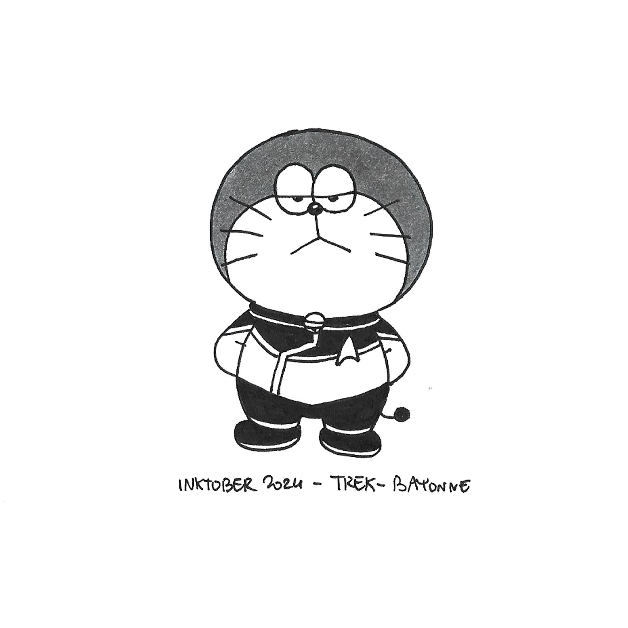 2000x2000 Doraemon's Inktober day 6: trek