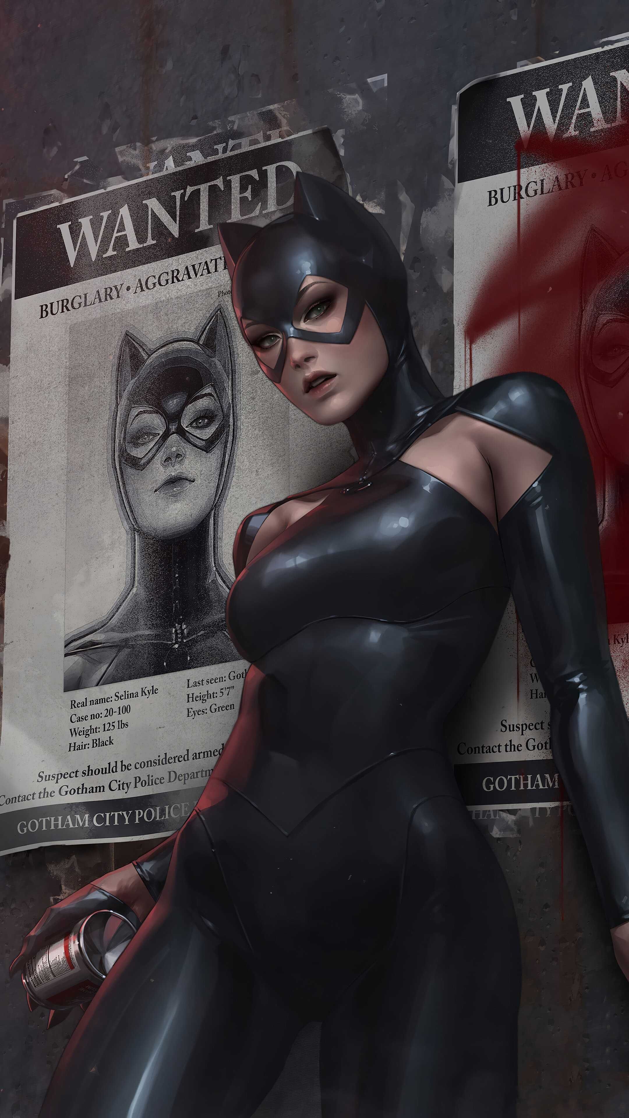 2160x3840 Catwoman Wallpaper