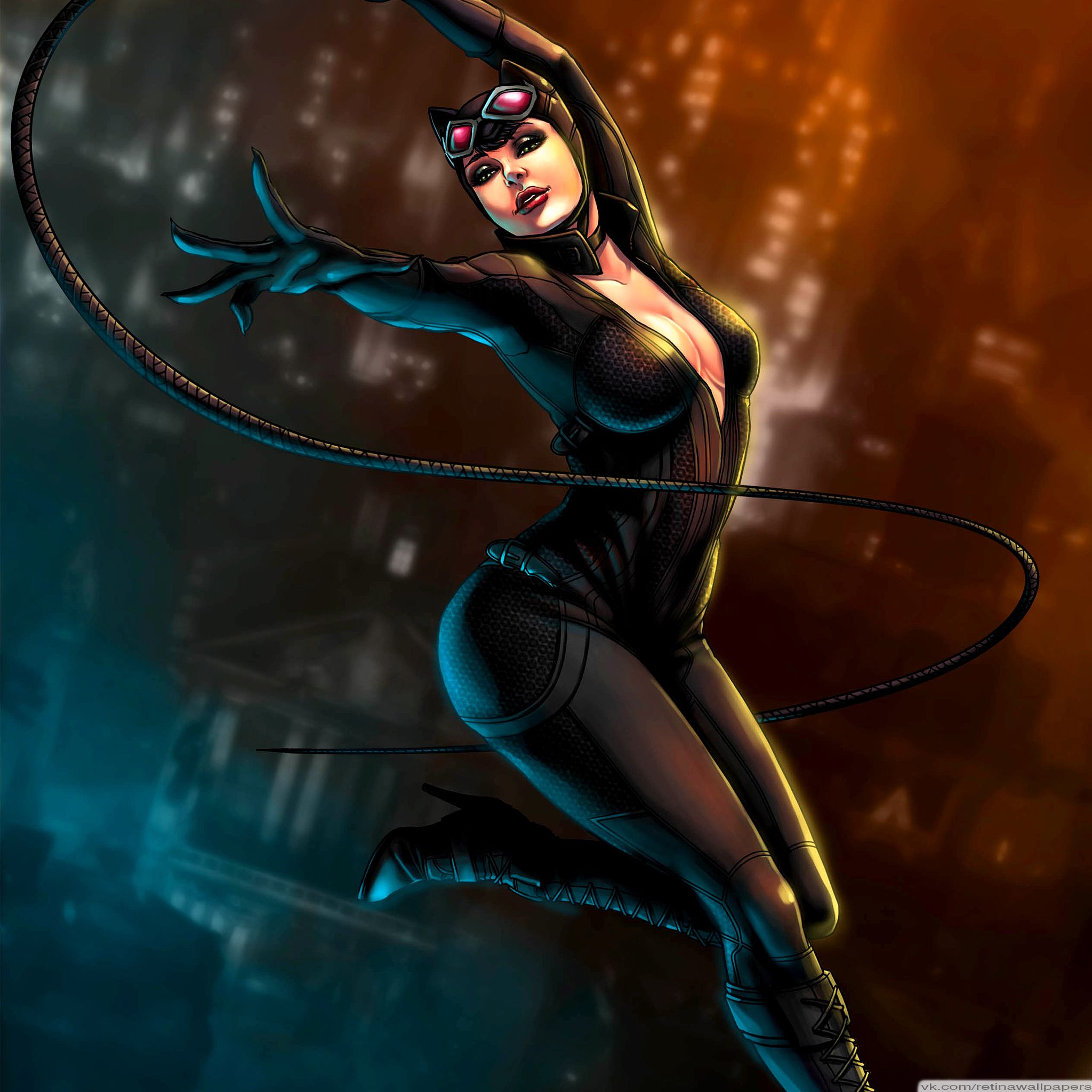 2048x2048 Catwoman Hush Wallpaper Gordon Huntress Superman Nightwing Catwoman Hush #Batman