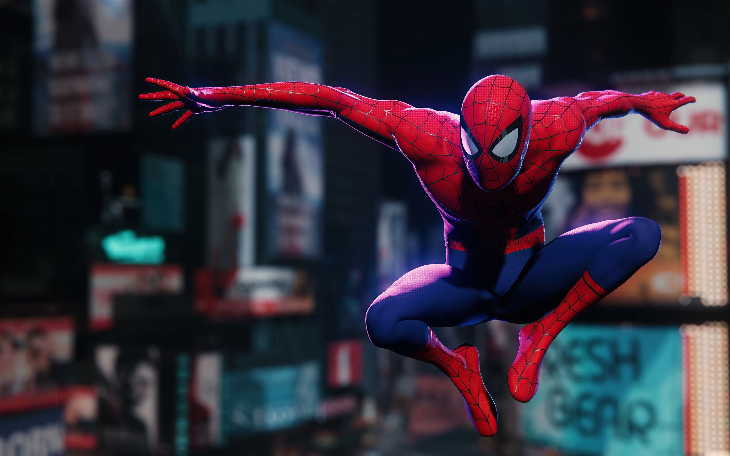 2560x1600 spiderman remastered 5k MacBook Air Wallpaper Download
