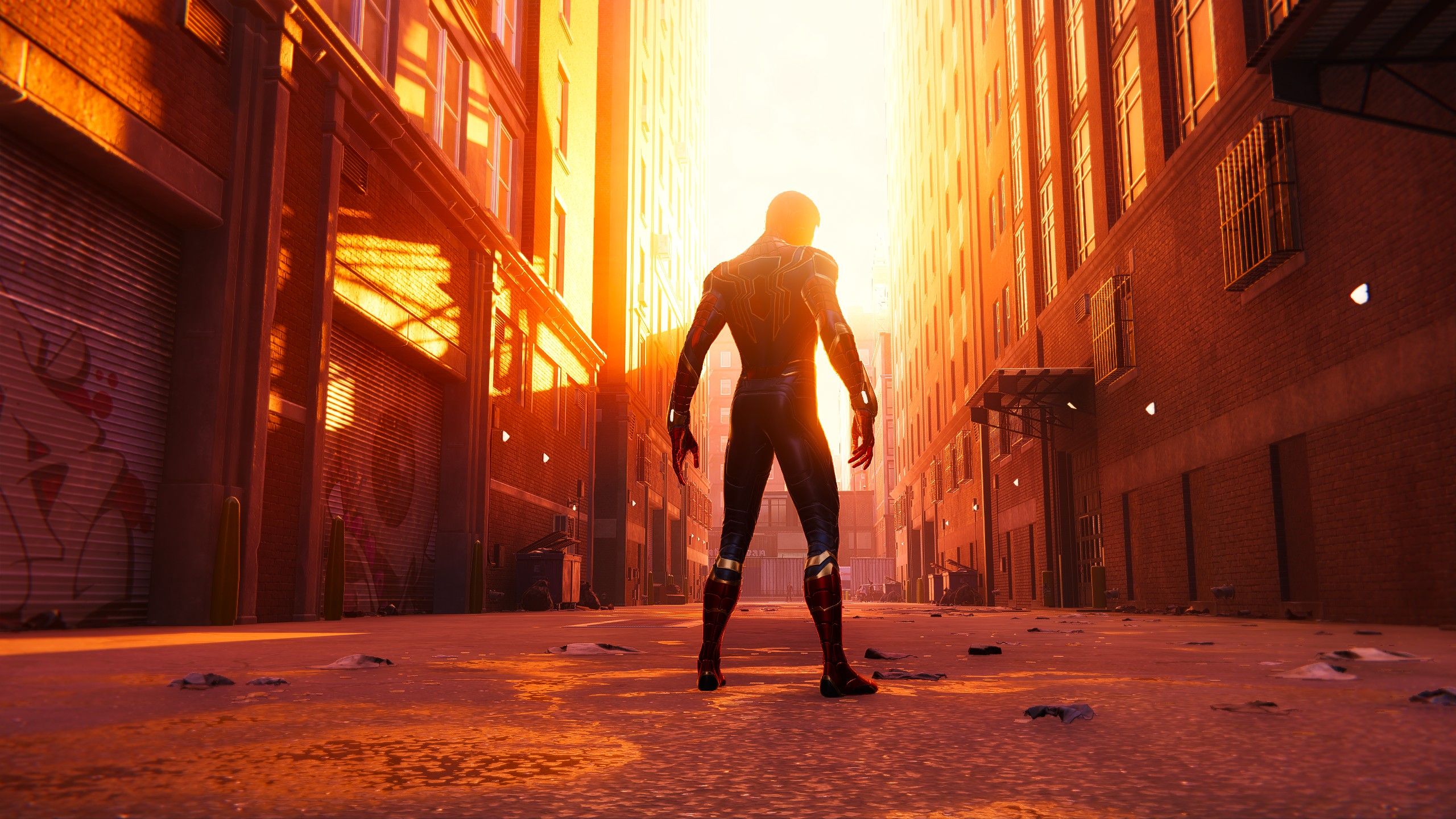 2560x1440 Spider Man Remastered RTGI PC Mod Aims To Simulate Full Ray Tracing And Packs Bloom Aplenty