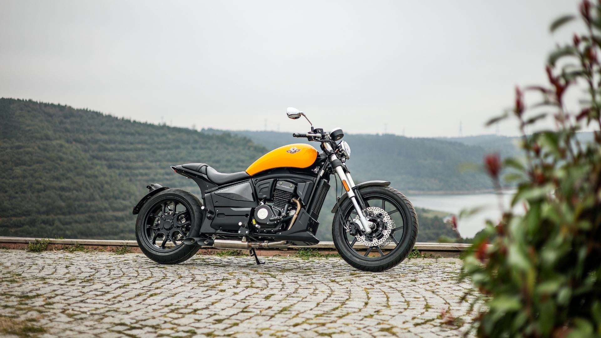 1920x1080 PILDER 125 Raptor PILDER 125. A Chopper Motorcycle with an Unconventional Design