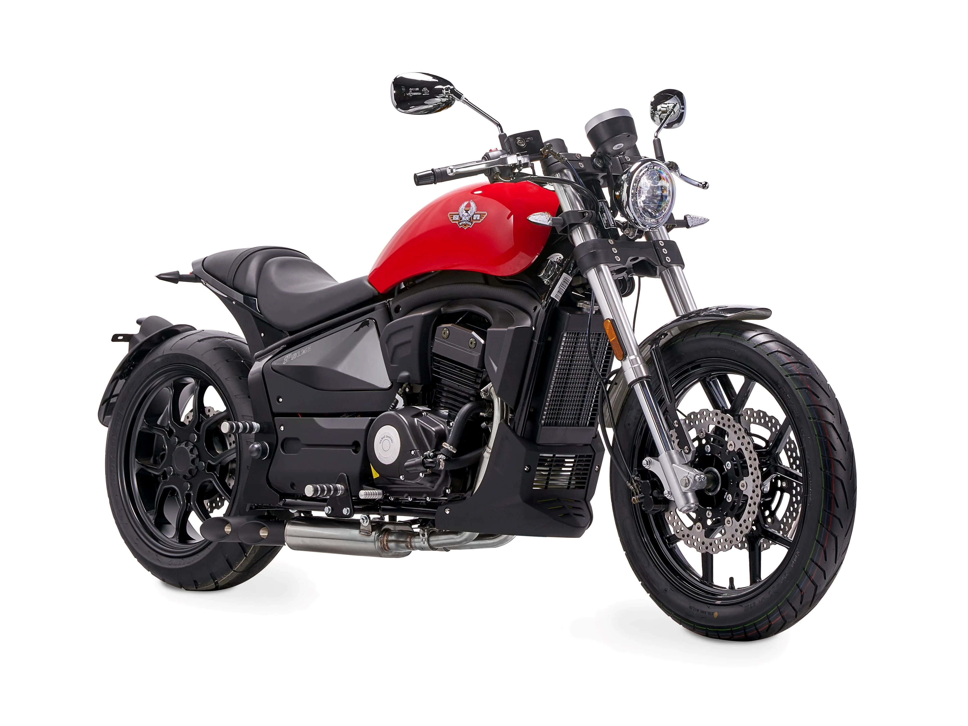 3840x2880 Rot Schwarzes Regal Raptor Motorrad Wallpaper Herunterladen
