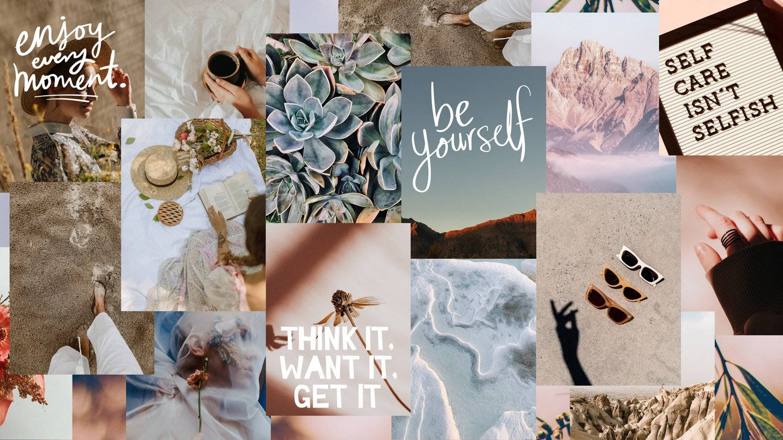 1600x900 Download A delightful collage of cute animals Wallpaper