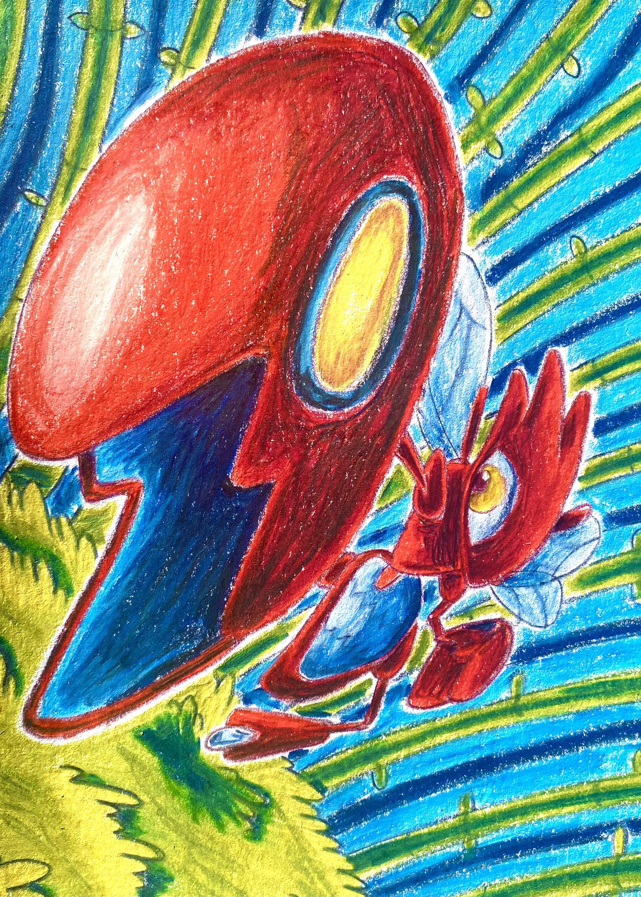 2196x3071 A Scizor doodle✨[OC]