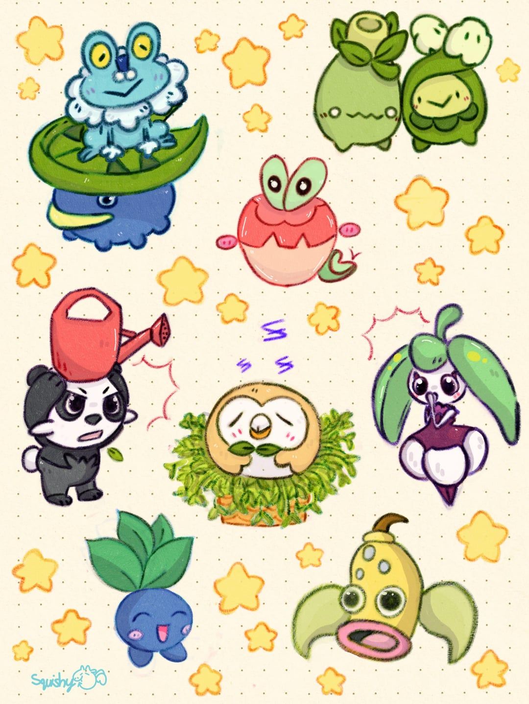 1080x1438 Poke Doodle pt. 2