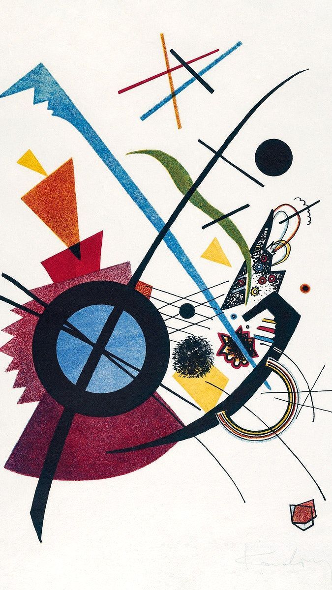 675x1200 Download premium image of Kandinsky abstract iPhone wallpaper, Violet HD background about iphone wallpaper, kandinsky, abstract iphone wallpaper, bauhaus, and bauhaus iphone wallpaper 3933737