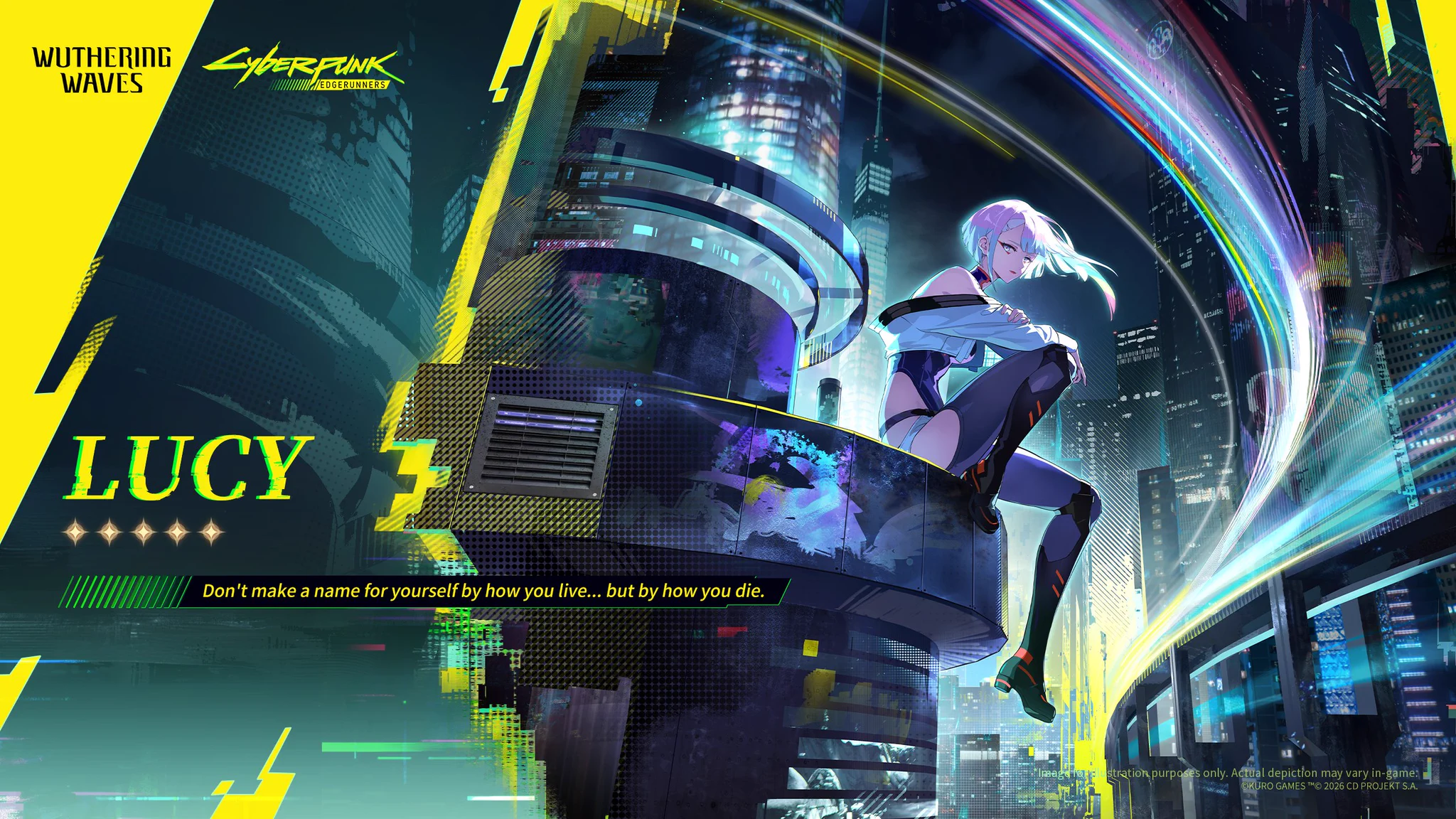 2048x1152 Kiriyume on X: Cleaned 4k Lucy and Rebecca Splash Wallpaper (+ Mobile)!! So excited for Cyberpunk collab >< Gdrive 02 Character Art: #wuwa #WutheringWaves #Lucy #Rebecca / X