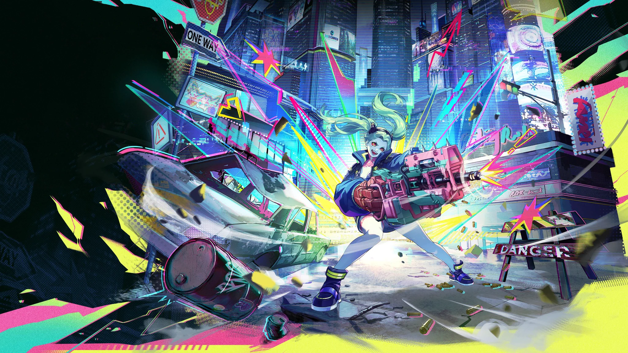 2048x1152 Kiriyume on X: Cleaned 4k Lucy and Rebecca Splash Wallpaper (+ Mobile)!! So excited for Cyberpunk collab >< Gdrive 02 Character Art: #wuwa #WutheringWaves #Lucy #Rebecca / X