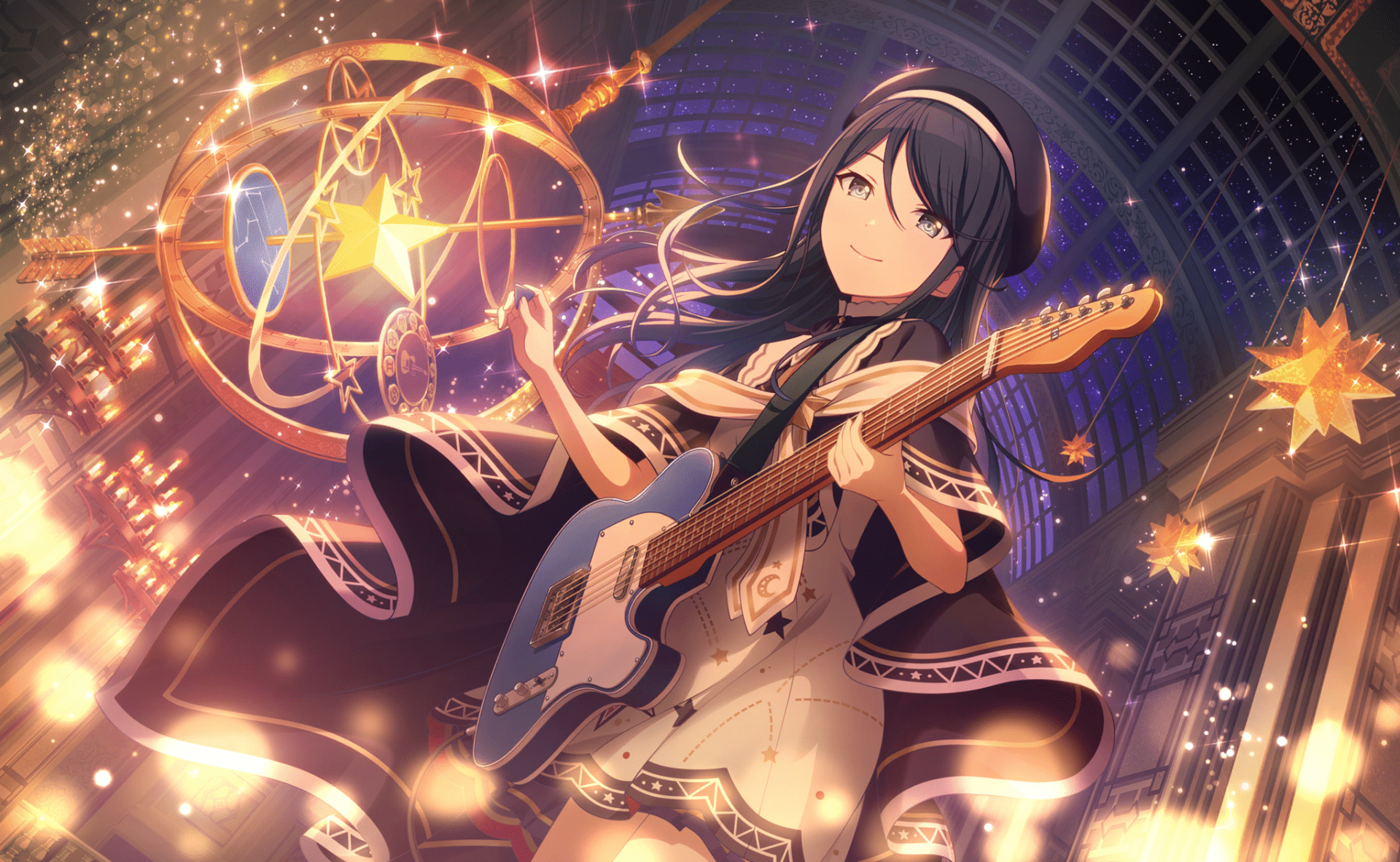 1920x1182 Download Guitar Hoshino Ichika Video Game Project Sekai: Colorful Stage! Feat. Hatsune Miku HD Wallpaperx1261