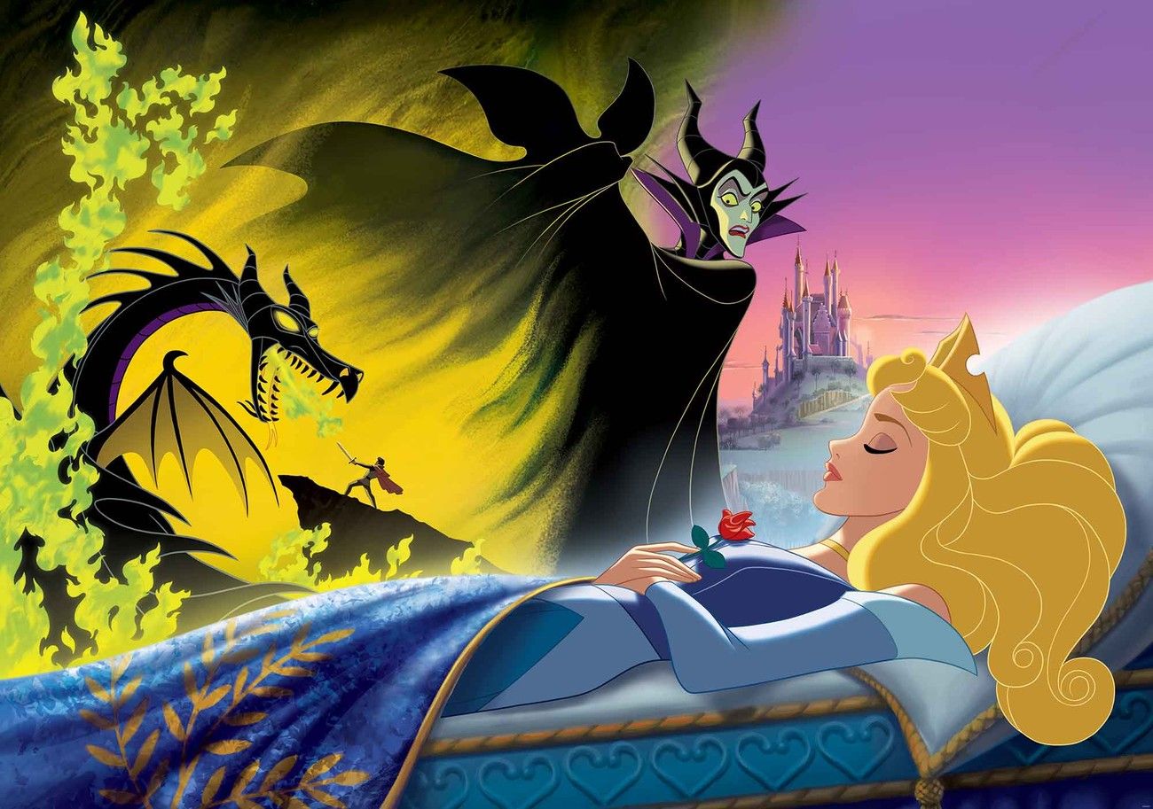 1300x913 Disney Princesses Sleeping Beauty Wall Mural