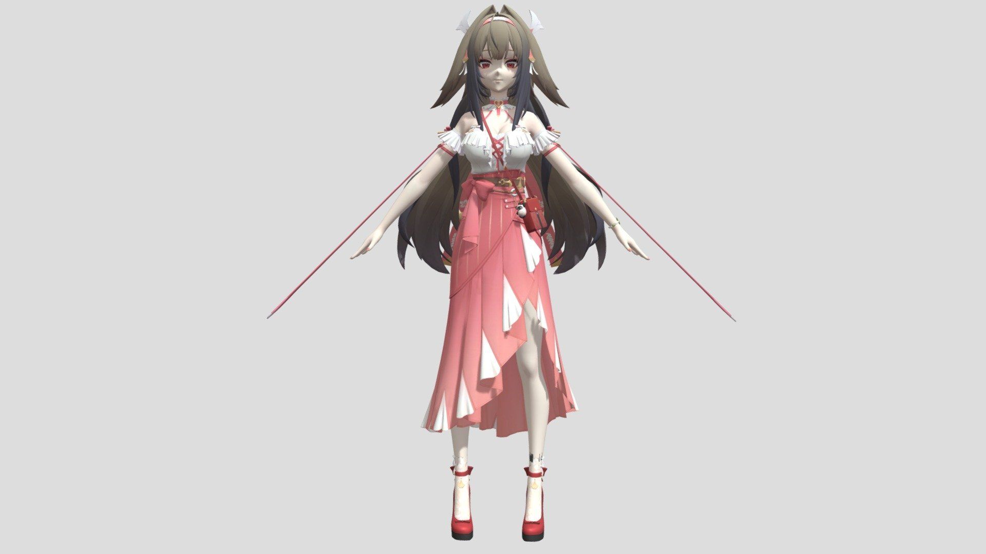 1920x1080 Ye Shunguang Touch of dawnlight ZZZ Free 3D model by Alexandra [b7689ea]