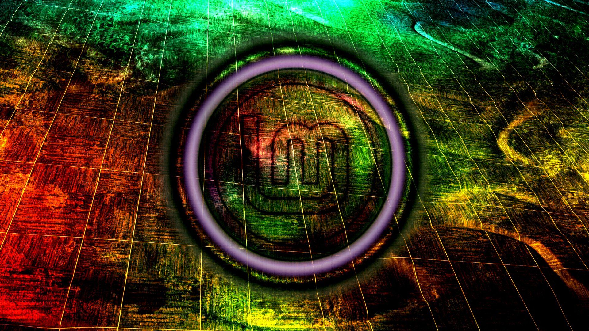 1920x1080 Linux Mint 2K: Neon Circuit Emblemx1440