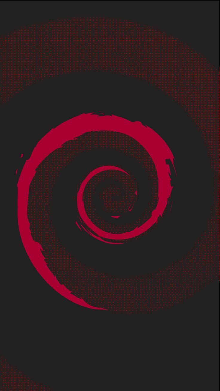 736x1306 HD wallpaper: Debian, Linux, minimalism, material minimal, neon glow, ASCII art
