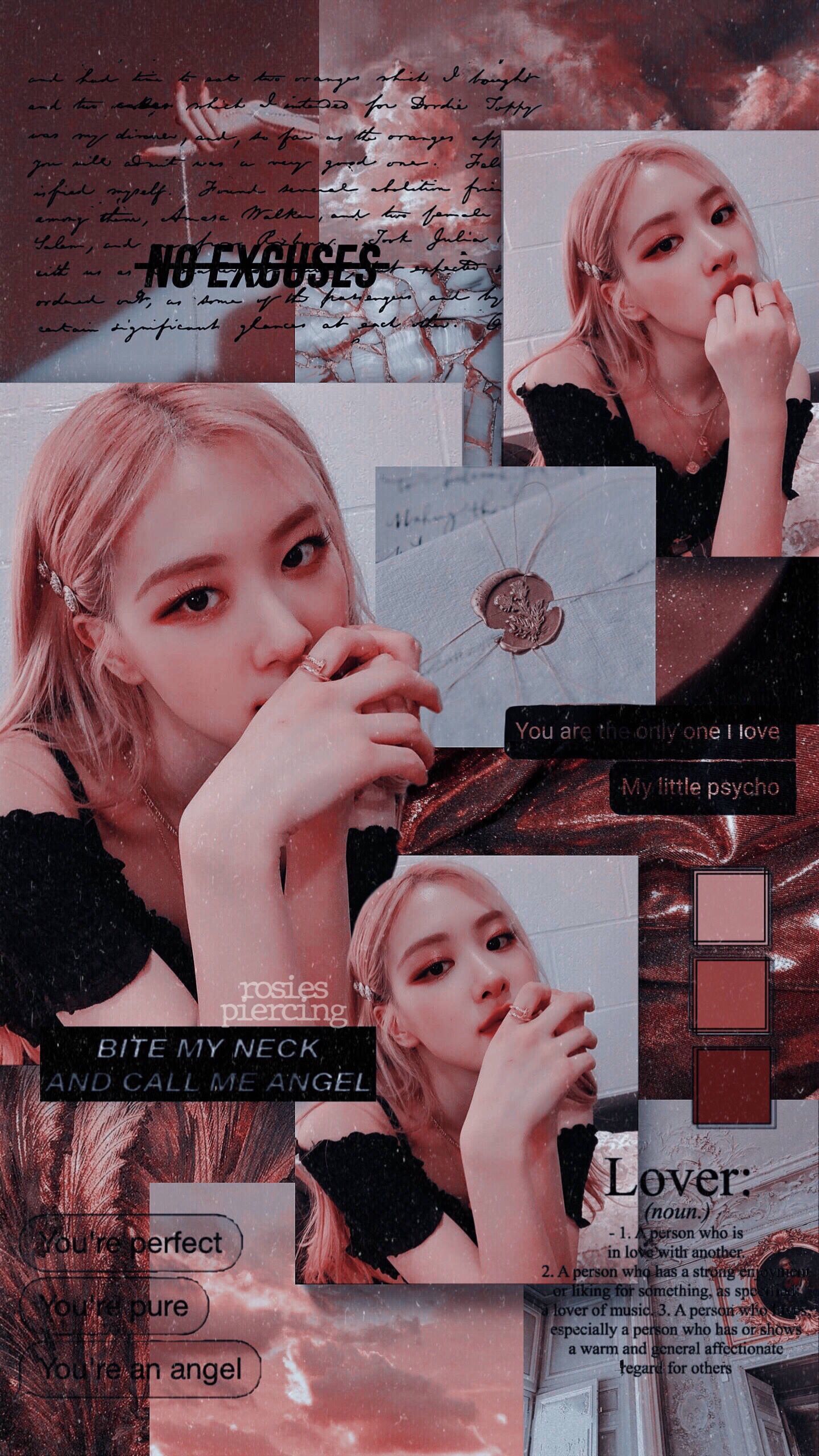 1440x2560 Rose Blackpink Aesthetic Wallpaper