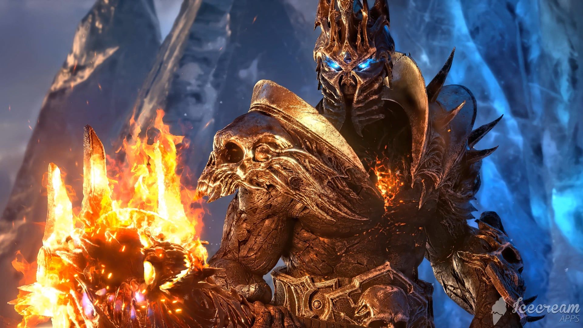 1920x1080 Animated Lich King Bolvar Wallpaper (Link in Comments)