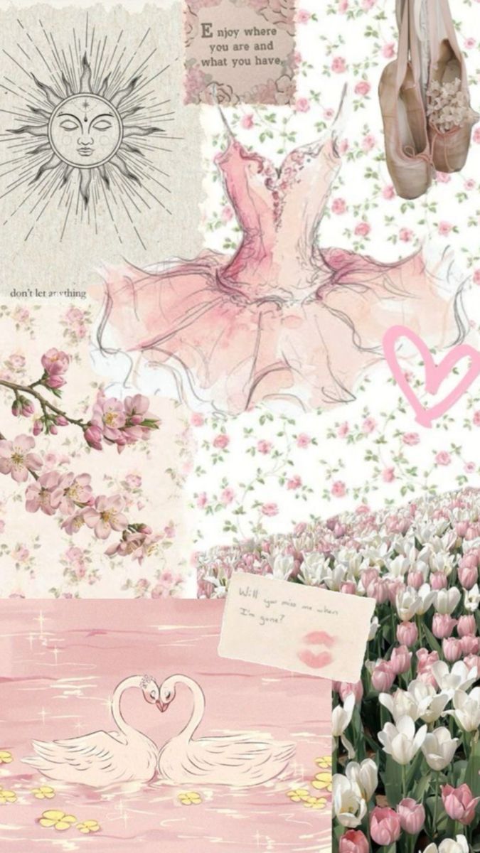 675x1200 Ballet Collage with Pink and White Aesthetic. Balletcore aesthetic wallpaper, Pink ballet wallpaper, Ballet core wallpaper