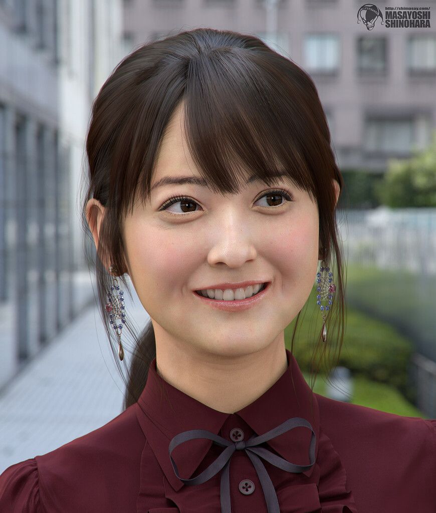 870x1024 Portrait of Nozomi Sasaki