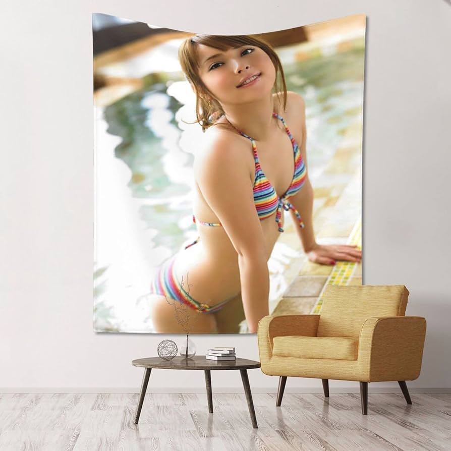 894x894 Amazon.co.jp: Sasaki Nozomi Nozomi Idol Tapestry Photo Wall Decor Background Fabric Home Multifunctional Living Room Entrance Print Bedroom Wall Hanging TV Wall Hanging Indoor Living Room Housewarming Tapestry Curtain Decor