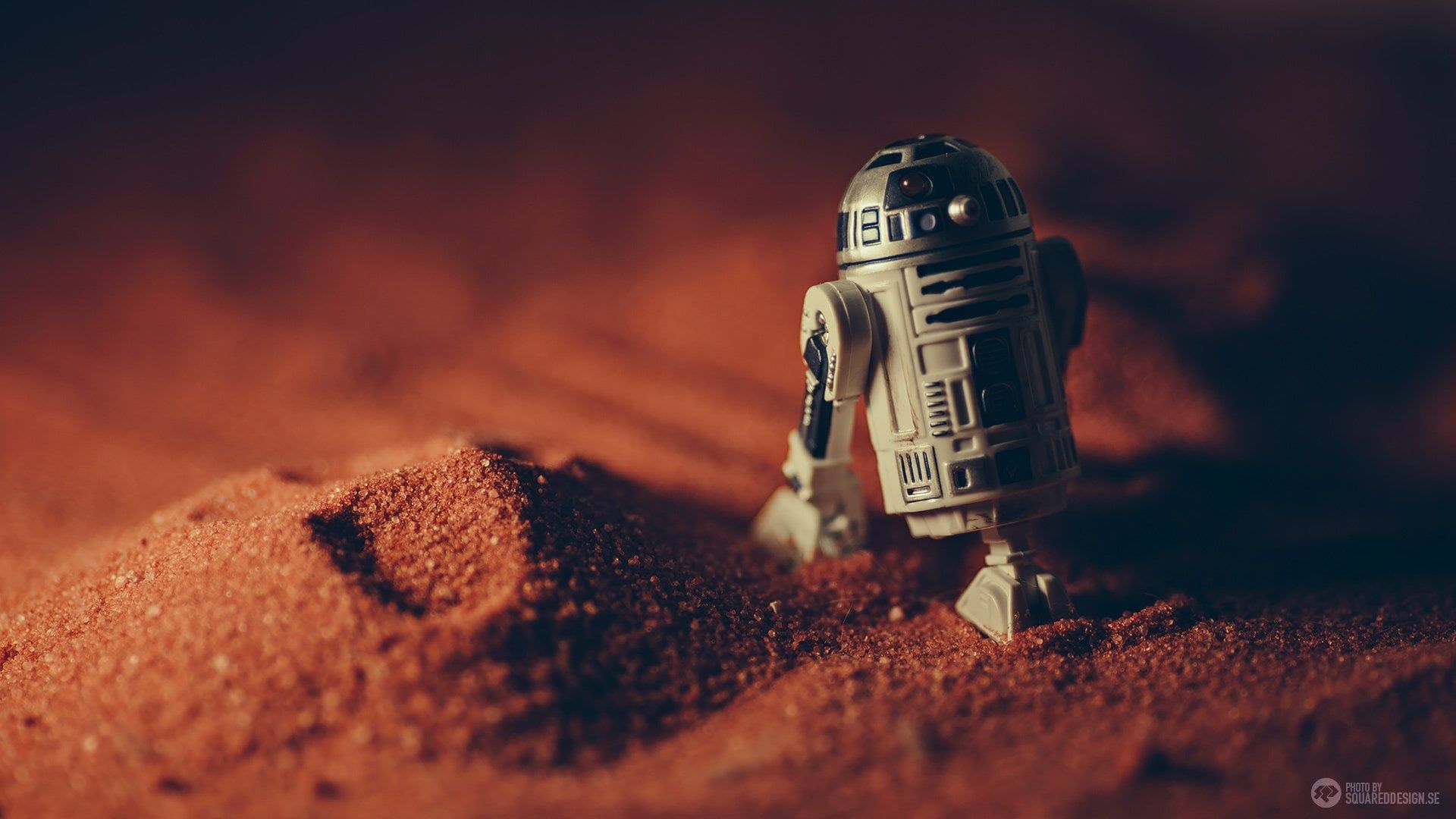 1920x1080 R2 D2 On An Unknown Planet [1920x1080][OC]