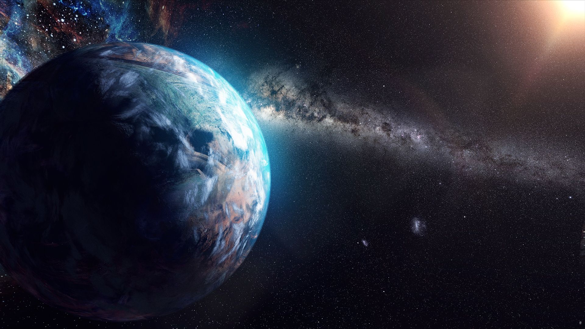 1920x1080 Earth Like Worlds May Lurk In The Outer Reaches Of The Solar System, Simulations Suggest
