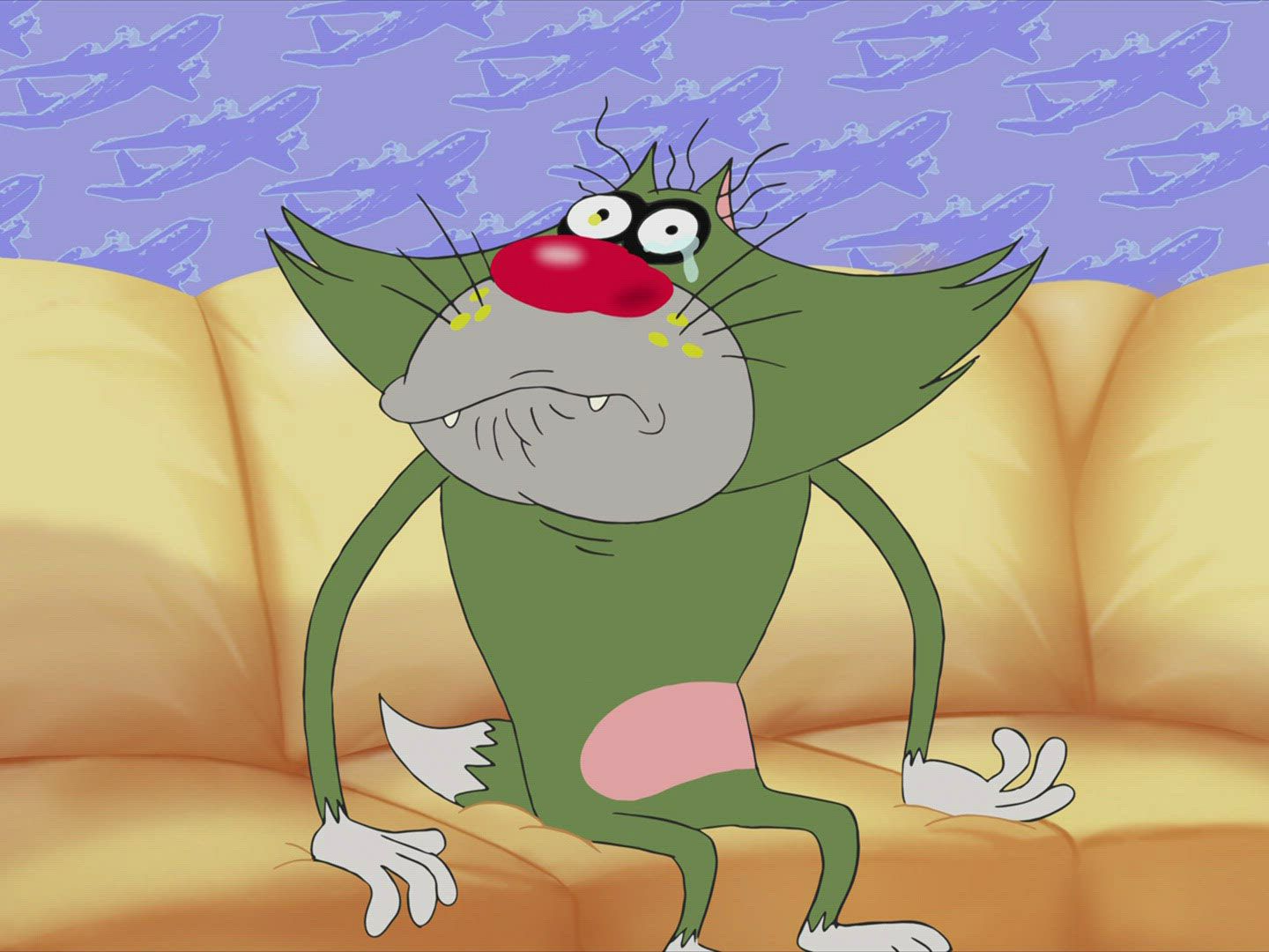 1440x1080 Oggy Jack Wallpaper