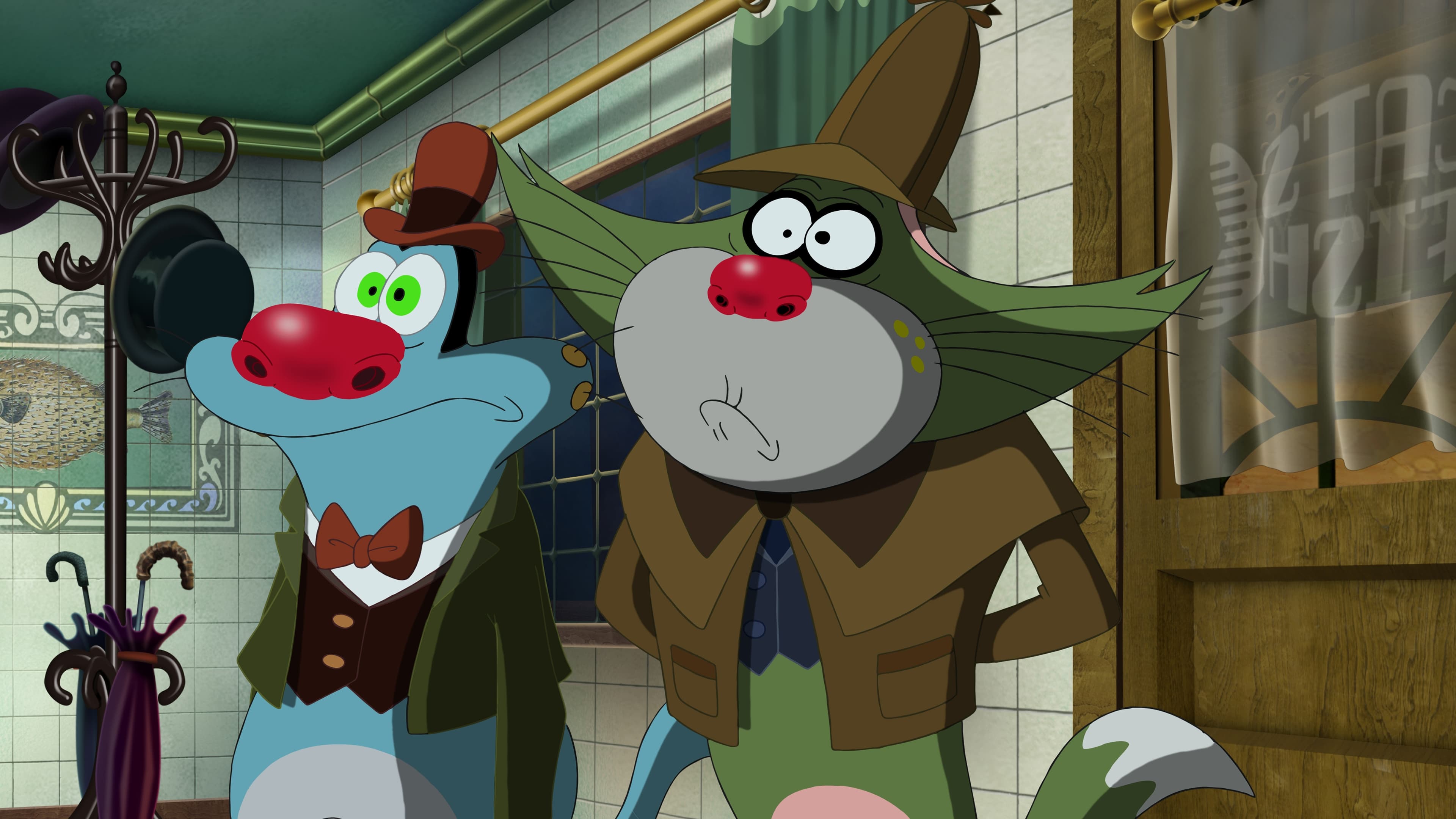 3840x2160 Oggy And The Cockroaches Jack Wallpaper