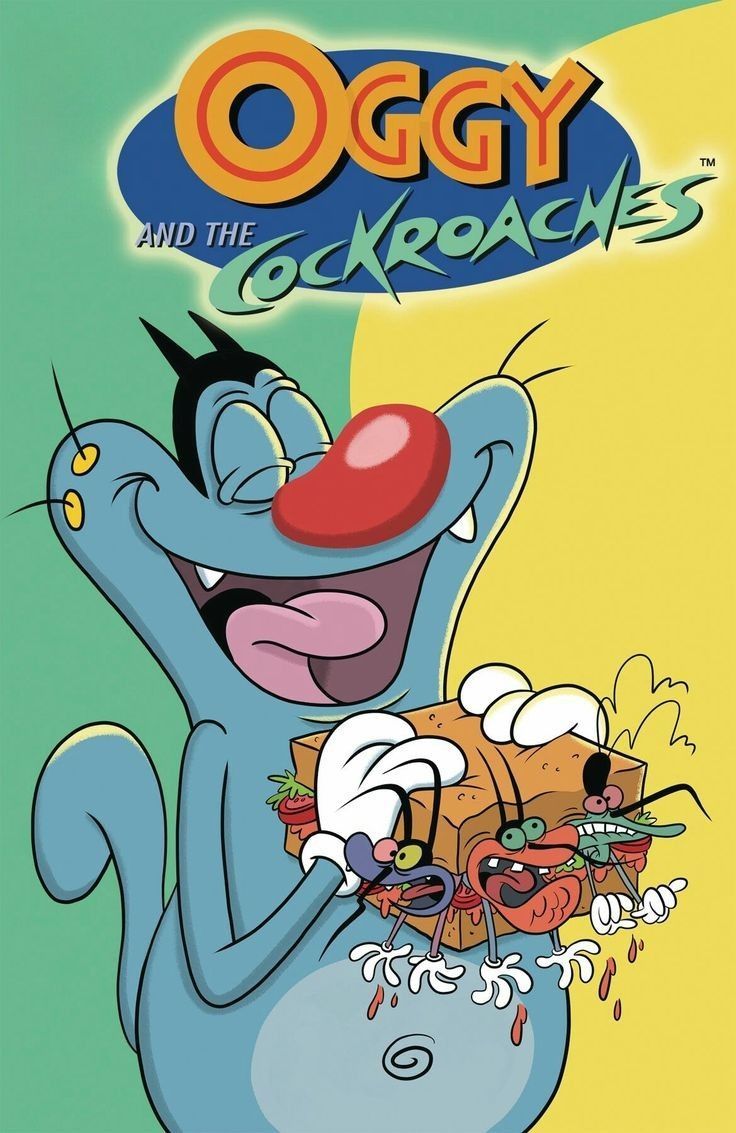 736x1133 Oggy and the cockroaches