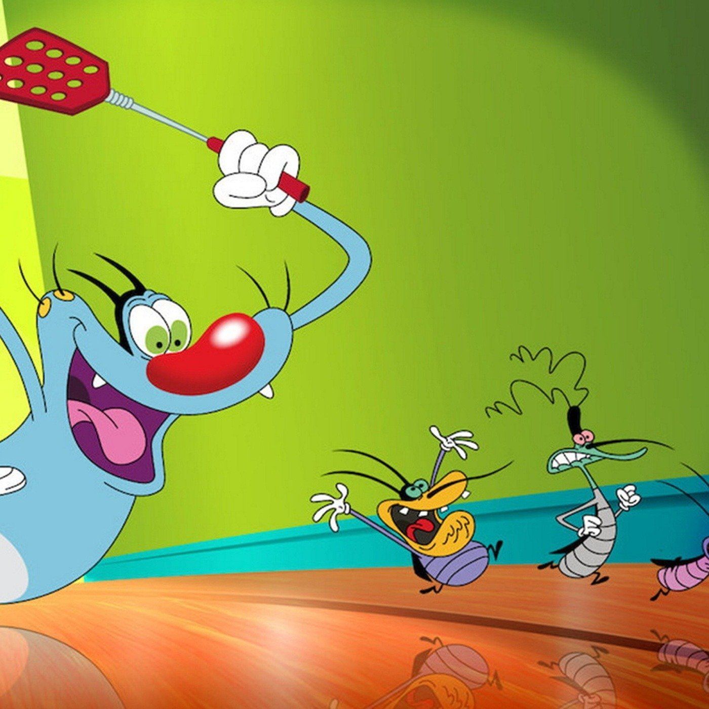 1400x1400 Watch Oggy and the Cockroaches • Season 3 Full Episodes Free Online