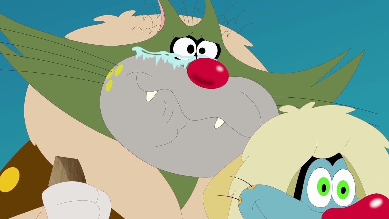 1280x720 Oggy and the Cockroaches ☃❄ JACK IN THE SNOW BOX ❄☃ Full Episode in HD