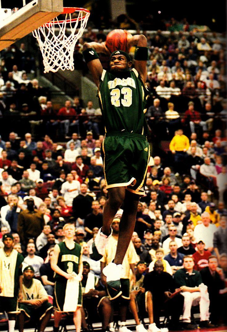 736x1075 LeBron James high school
