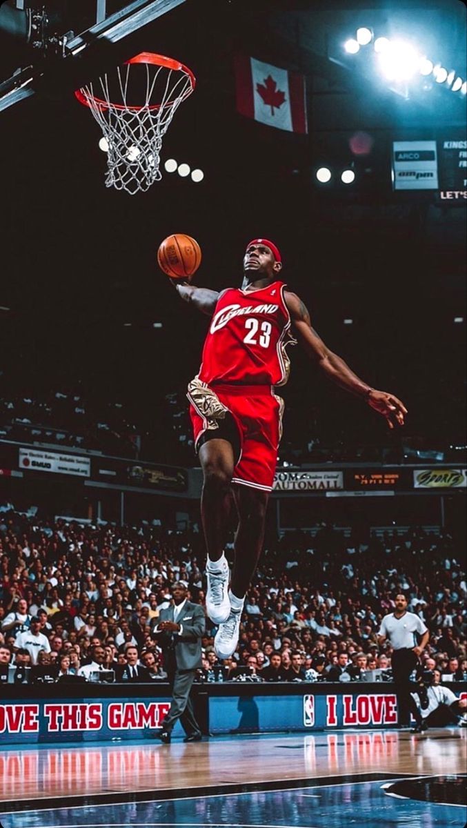 677x1200 LeBron James dunk