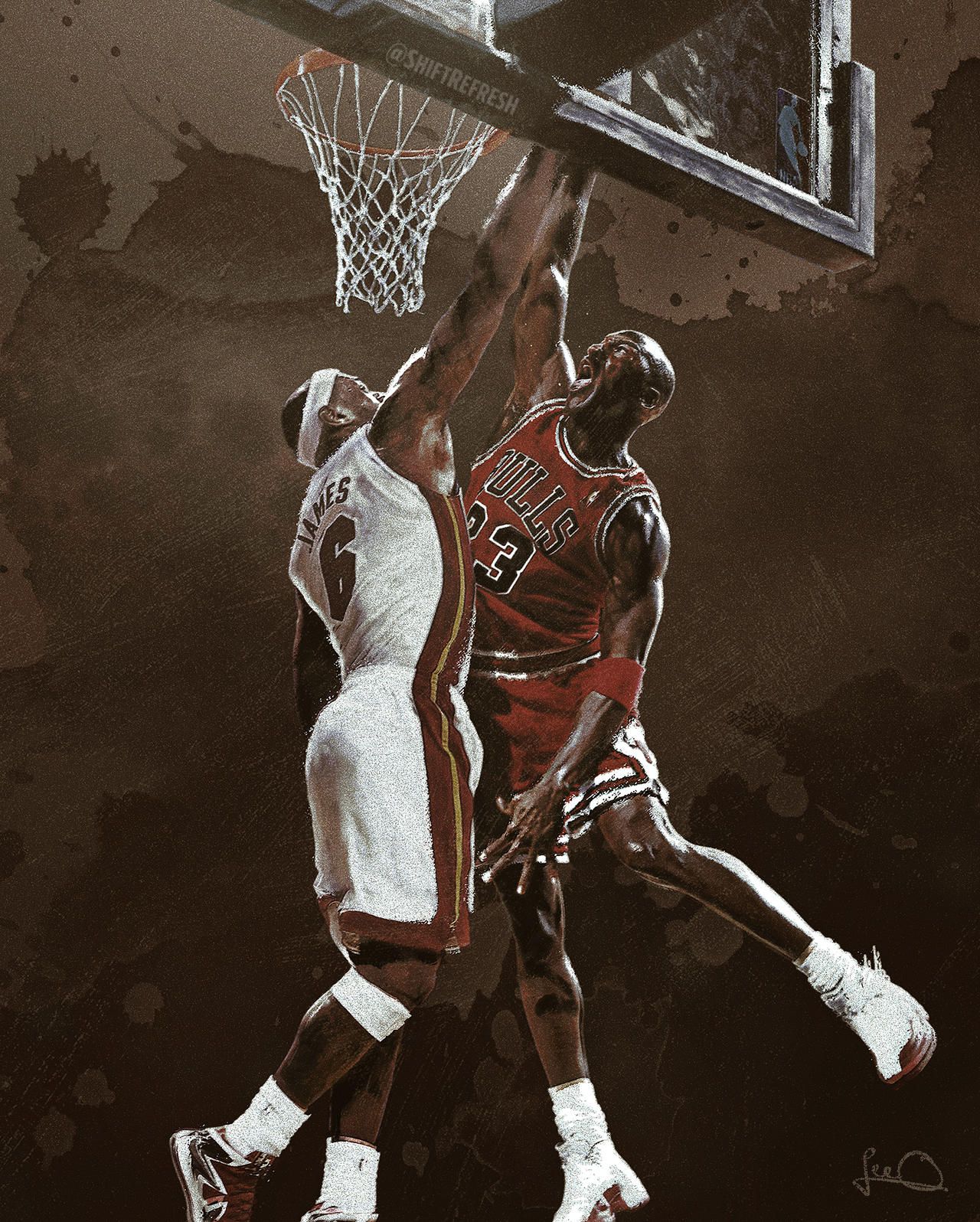 1280x1596 Who's Better? LeBron James or Michael Jordan?