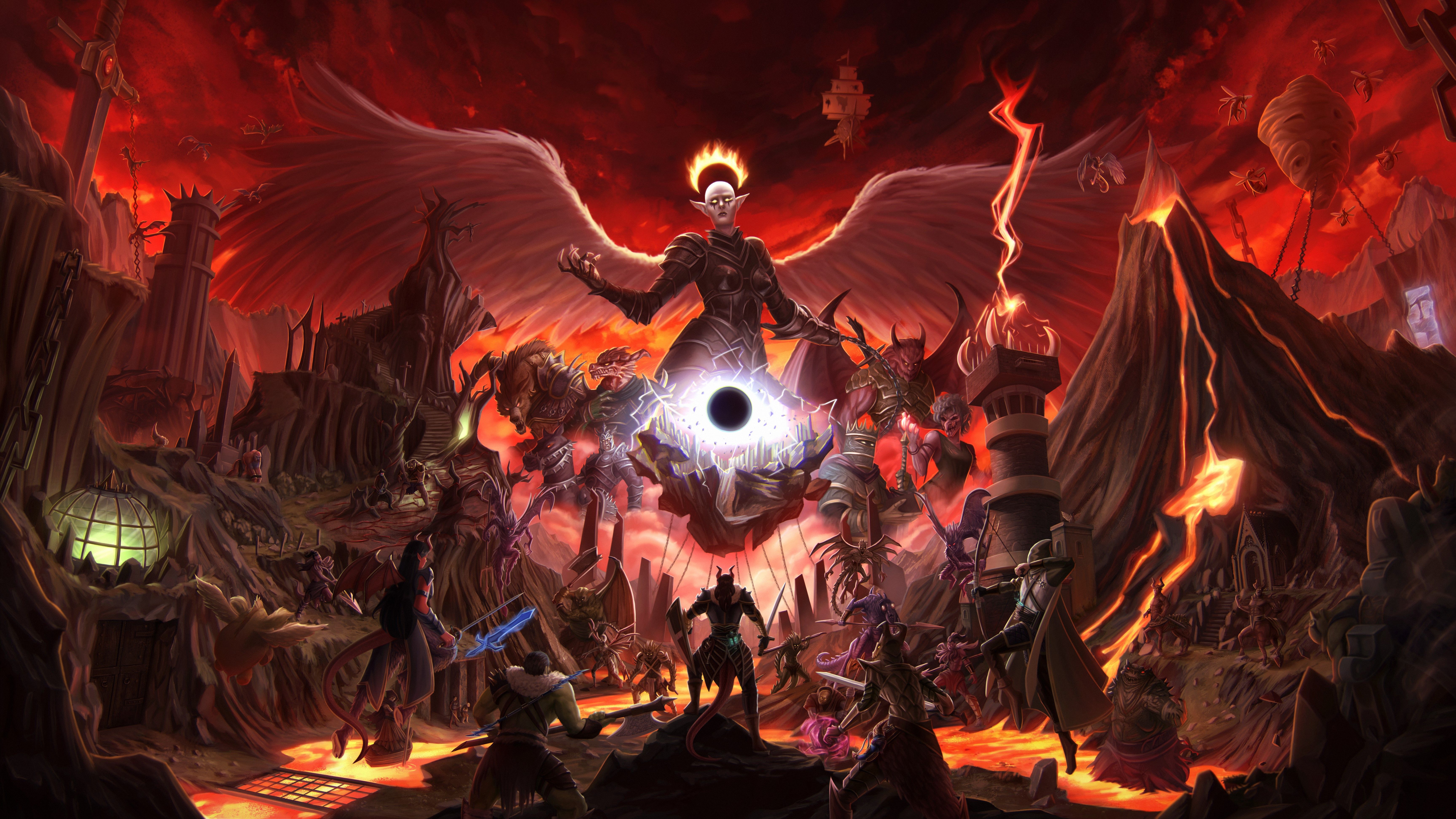 6908x3886 Avernus: Eternal (image by Carlos aka amlaith via fivvr) (Summary link in comments)