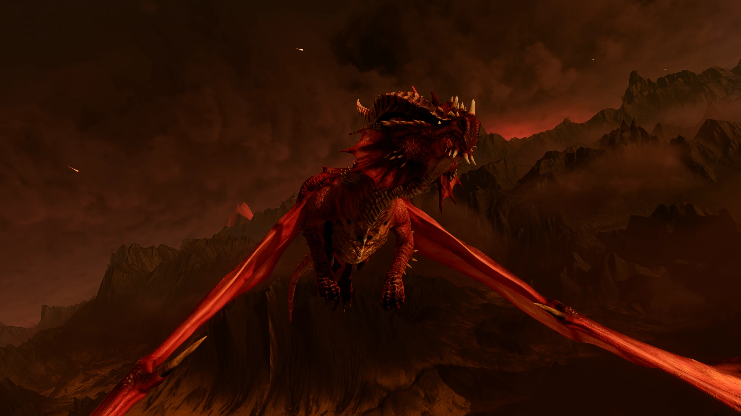 2560x1440 Dragon in Avernus at Baldur's Gate 3 Nexus and community