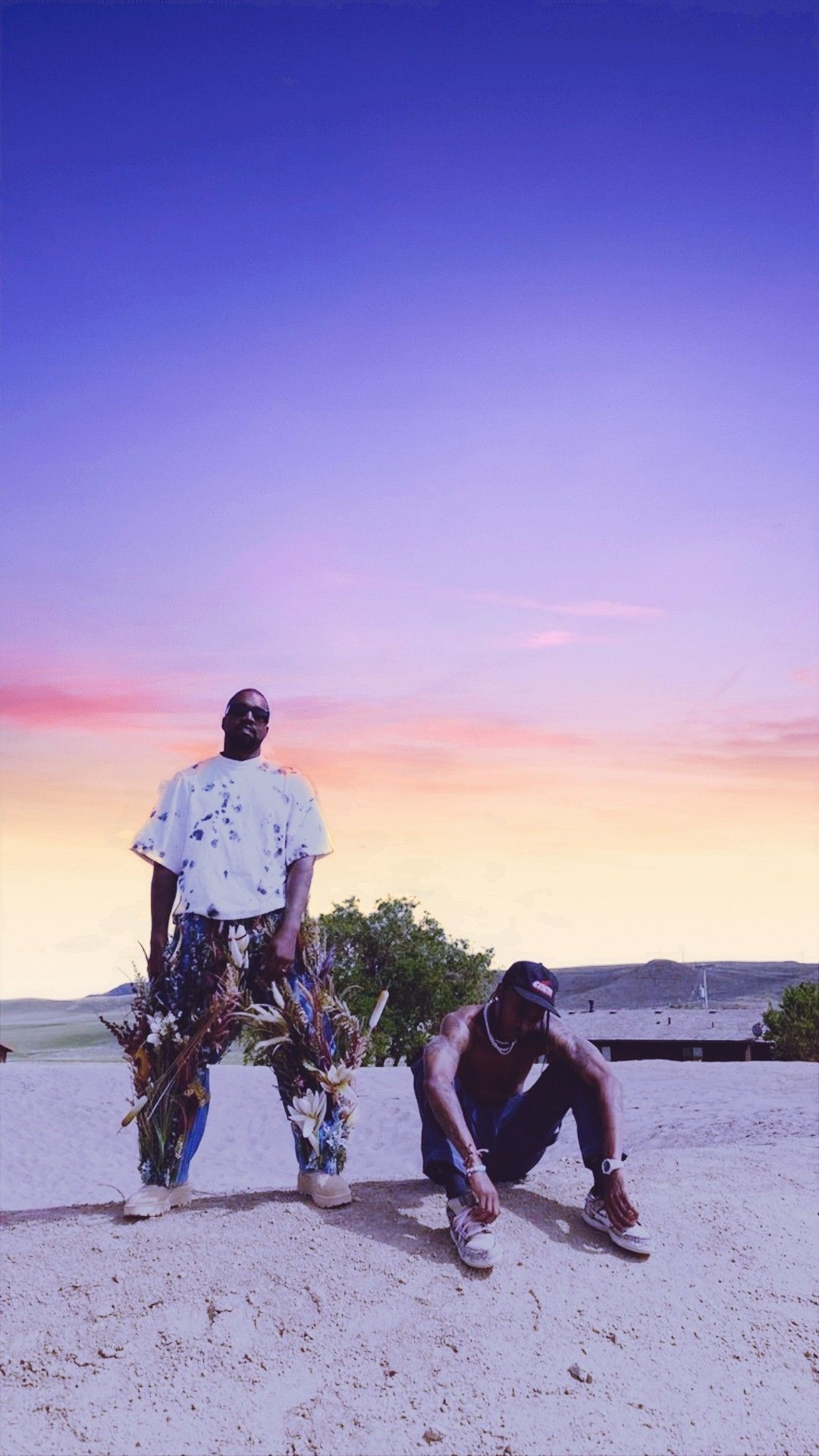 1080x1919 Ye and Travis